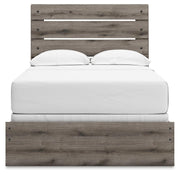 Graystorm Brown Gray Full Panel Bed - PCB2405B13