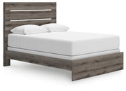 Graystorm Brown Gray Queen Panel Bed - PCB2405B2