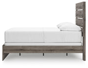 Graystorm Full Panel Bed, Dresser, Mirror and Chest in Brown Gray - PKG021344