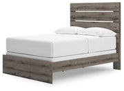 Graystorm Full Panel Bed, Dresser, Mirror, Chest and 2 Nightstands in Brown Gray - PKG021342