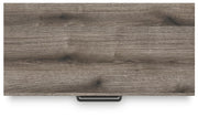Graystorm Full Panel Storage Bed, Dresser, Mirror, Chest and Nightstand in Brown Gray - PKG021376