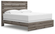 Graystorm King Panel Bed and Dresser in Brown Gray - PKG021361