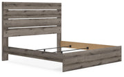 Graystorm King Panel Bed and Dresser in Brown Gray - PKG021361