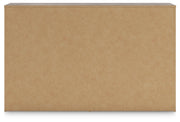 Graystorm King Panel Bed and Dresser in Brown Gray - PKG021361