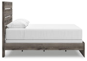 Graystorm Queen Panel Bed, Dresser and Nightstand in Brown Gray - PKG021354