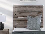 Graystorm Twin Panel Bed and Dresser in Brown Gray - PKG021338