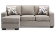 Greaves Stone Sofa Chaise - Gate FurnitureSectional