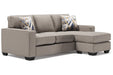 Greaves Stone Sofa Chaise - Gate FurnitureSectional