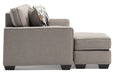 Greaves Stone Sofa Chaise - Gate FurnitureSectional