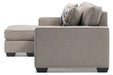 Greaves Stone Sofa Chaise - Gate FurnitureSectional