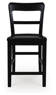 Greddinton Black Counter Height Barstool, Set of 2 - PCD824-124