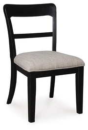 Greddinton Black Dining Chair, Set of 2 - PCD824-01