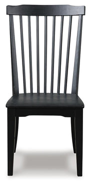Greddinton Black Dining Chair, Set of 2 - PCD824-05