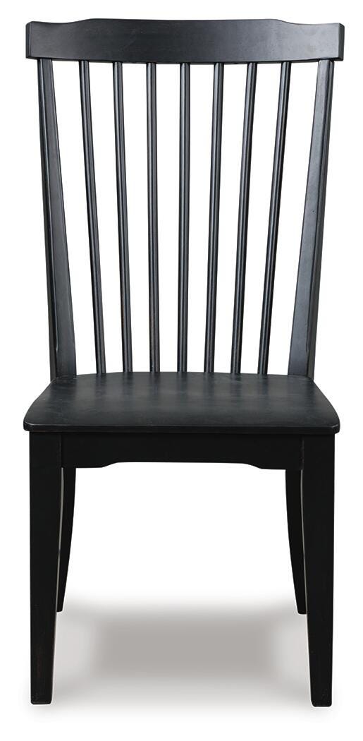 Greddinton Black Dining Chair, Set of 2 - PCD824-05