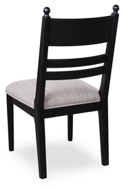 Greddinton Black Dining Chair, Set of 2 - PCD824-07