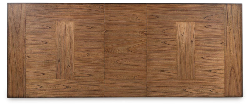 Greddinton Brown/Black Dining Extension Table - PCD824D11