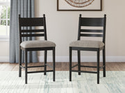 Greddinton Counter Height Dining Table and 6 Barstools - PCD824D17
