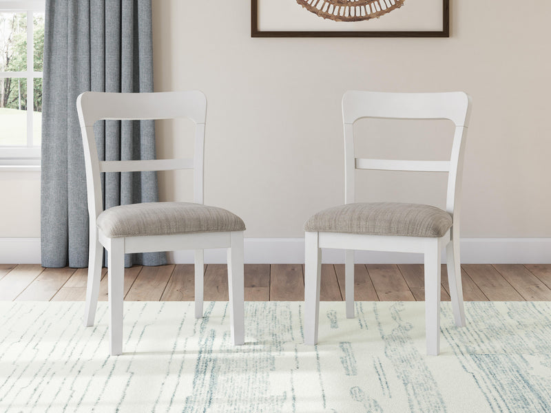 Greddinton Dining Table and 4 Chairs - PCD824D5