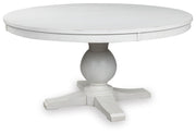 Greddinton White Dining Table - PCD824D10