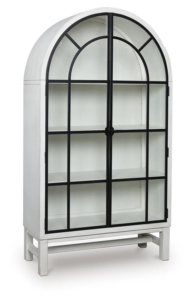 Greddinton White Display Cabinet - PCD824-276