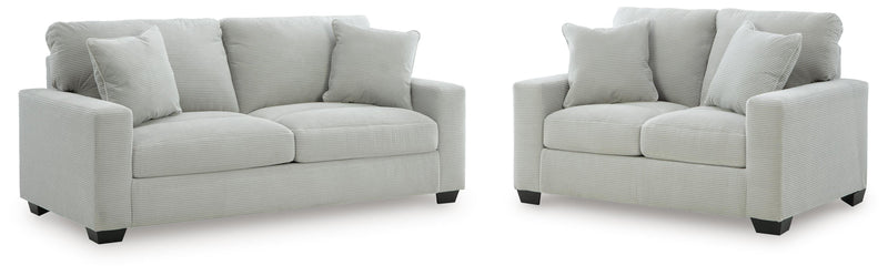 Greenbriar Smoke Sofa and Loveseat - PC32005U2