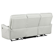 Greenfield 2-piece Power Reclining Sofa Set Dove Grey - 610261P-S2