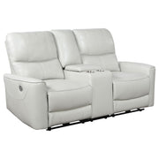 Greenfield 3-piece Power Reclining Sofa Set Dove Grey - 610261P-S3