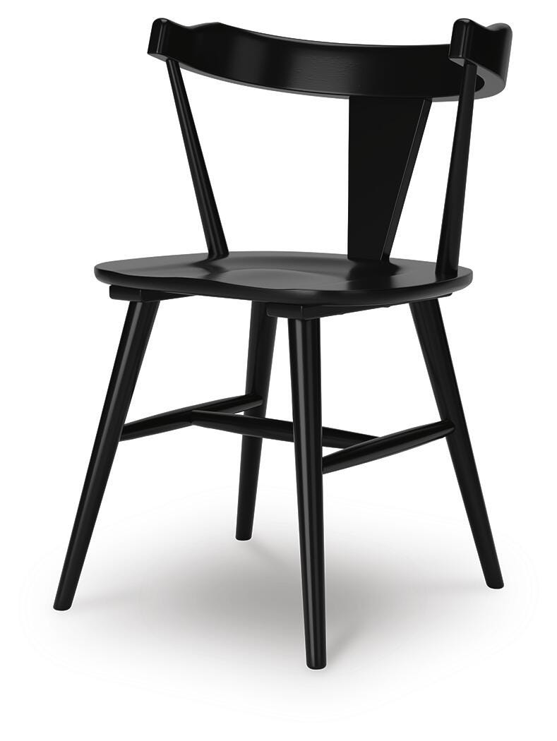 Gretlynn Black Dining Chair, Set of 2 - D501-02