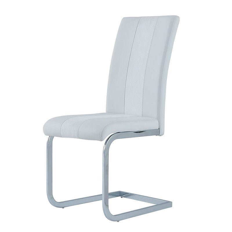 Gretna White Dining Room Set - Lara FurnitureDining Room Set
