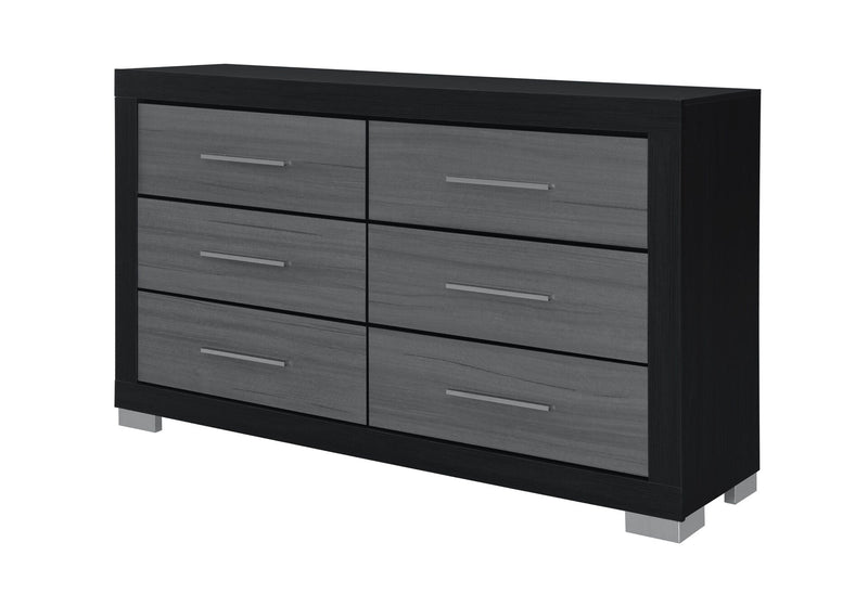 Emma Black/Grey Dresser - EMMA-BLACK/GREY-DR