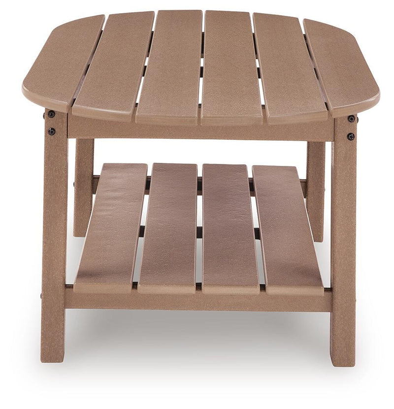 Grover Beach Driftwood Outdoor Coffee Table - PCP422-700