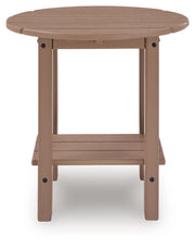 Grover Beach Driftwood Outdoor End Table - PCP422-706