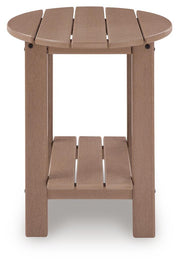 Grover Beach Driftwood Outdoor End Table - PCP422-706