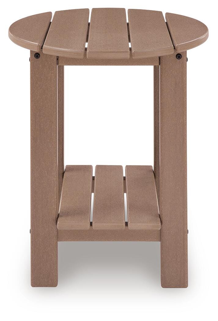 Grover Beach Driftwood Outdoor End Table - PCP422-706