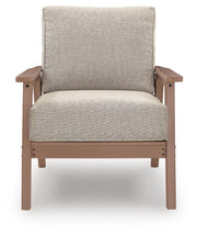 Grover Beach Driftwood Outdoor Lounge Chair with Cushion (Set of 2) - PCP422-820
