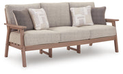Grover Beach Driftwood Outdoor Sofa with Cushion - PCP422-838