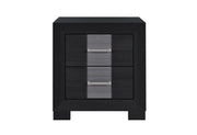 Optimus Black/Grey Nightstand - OPTIMUS-BLK/GRY-NS