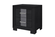 Optimus Black/Grey Nightstand - OPTIMUS-BLK/GRY-NS