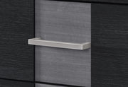 Optimus Black/Grey Nightstand - OPTIMUS-BLK/GRY-NS