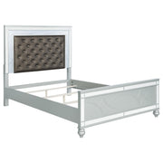 Gunnison 5-piece Queen Bedroom Set Silver Metallic - 223211Q-S5