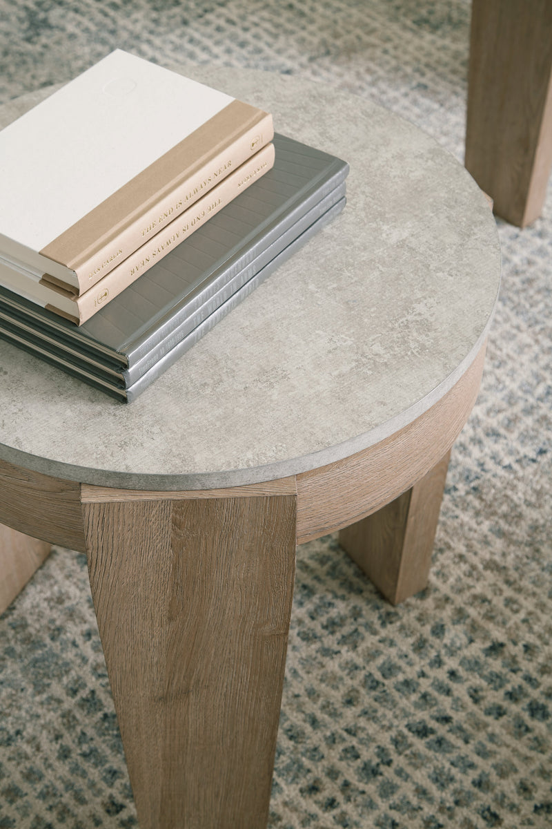 Guystone Table (Set of 3) - Lara FurnitureOccasional Table Set