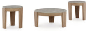 Guystone Table (Set of 3) - Lara FurnitureOccasional Table Set