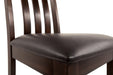Haddigan Dark Brown Dining Chair (Set of 2) - Gate FurnitureDining Chair