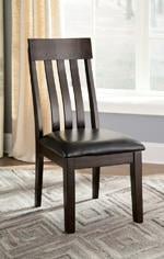 Haddigan Dark Brown Dining Chair (Set of 2) - Lara FurnitureDining Chair