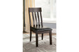 Haddigan Dark Brown Dining Chair (Set of 2) - Gate FurnitureDining Chair