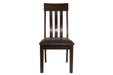Haddigan Dark Brown Dining Chair (Set of 2) - Gate FurnitureDining Chair