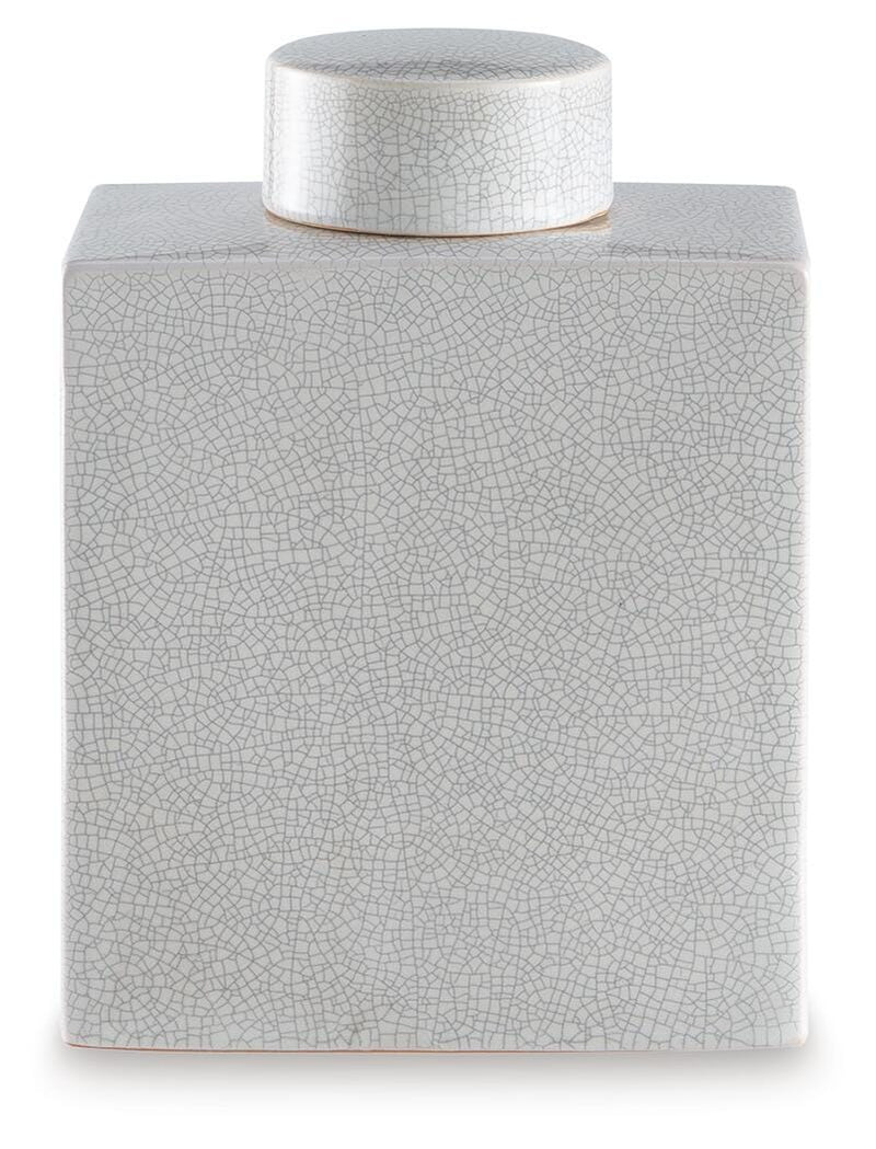 Haddworth Antique White Jar - A2000779