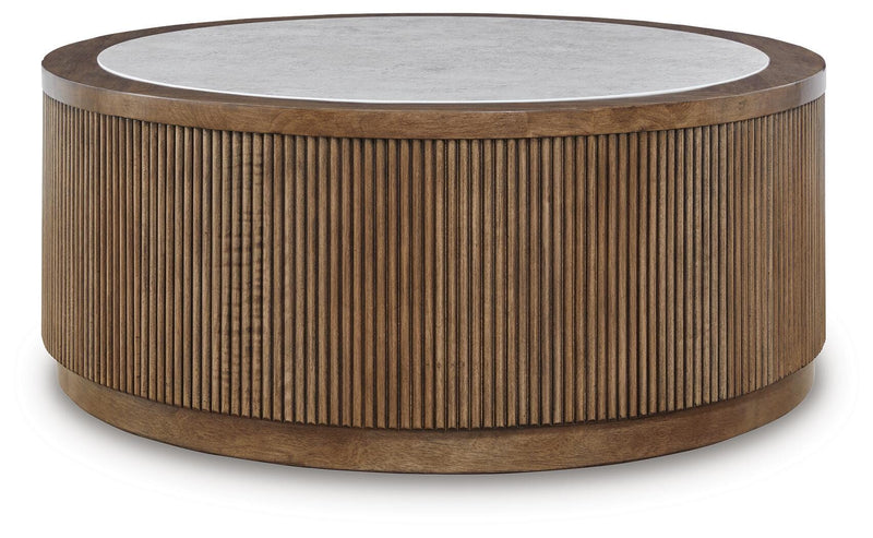 Hadonna Brown Coffee Table - T658-8