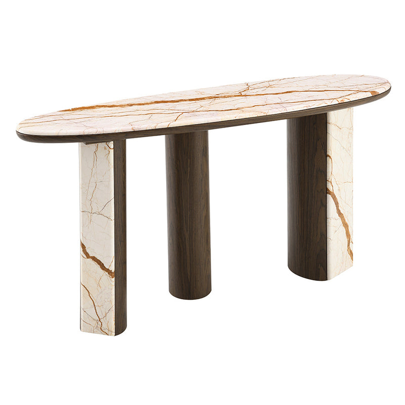 Haidar Console Table W/Marble Top - AC04567