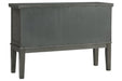 Hallanden Gray Dining Server - Gate FurnitureCabinet